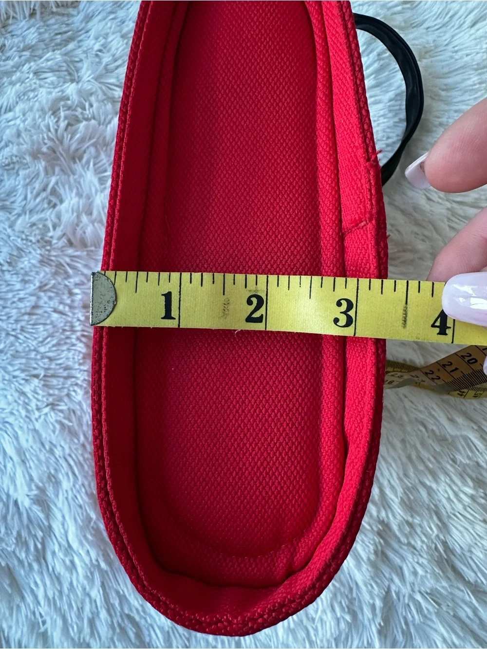 Kate Spade Red Nylon Tote Shoulder Bag Y2K Style Zip Top Black Straps